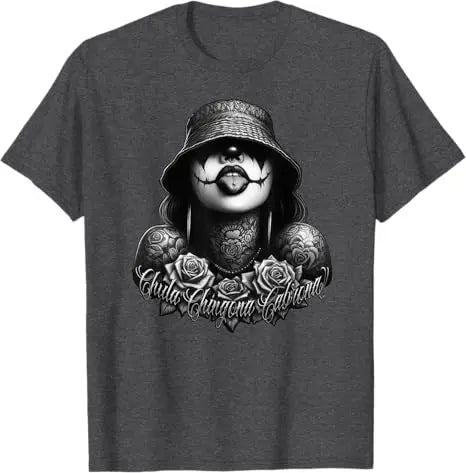 Chicana Payasa Clown Tee – Smile Now Cry Later Graphic Shirt