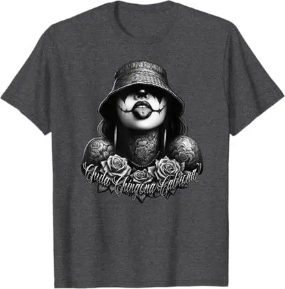 Chicana Payasa Clown Tee – Smile Now Cry Later Graphic Shirt