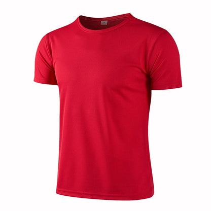 Running Shirts Soccer Shirts Men's Jersey Sportswear Mens Jogging T-Shirts Quick Dry Compression Sport T-Shirt Fitness Gym