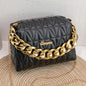 Women's Fashion Chain Embroidered Shoulder Bag