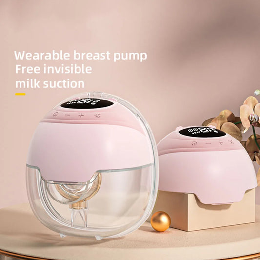 Electric Breast Pump Silent High Suction Hand Free Wearable Breast Pump BPA Free Comfort Milk Collector