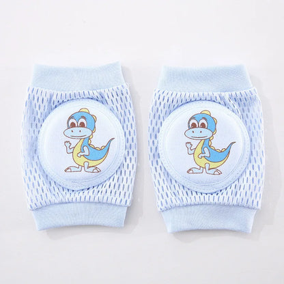 Baby Accessories Knee Pads Safety Boy Girl Kids Crawling Gaiter Toddler Slip Protector Infant Animal Monkey Tiger Dino Elephant
