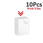 50/1Pcs Transparent Card Sleeve with Protective Film Clear Card Holder Idol Photo Game Baseball Card Holders Cover 35PT 3"x4"