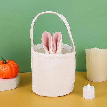 Velvet Easter Rabbit Bags New Pattern Cute Candy Bags Wedding Birthday Party Decoration Easter Basket Decorations