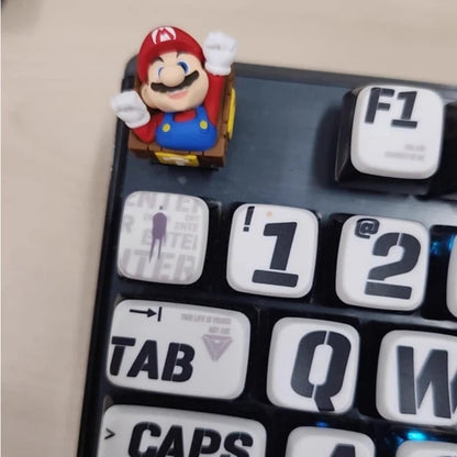Super Mario Resin Keycaps