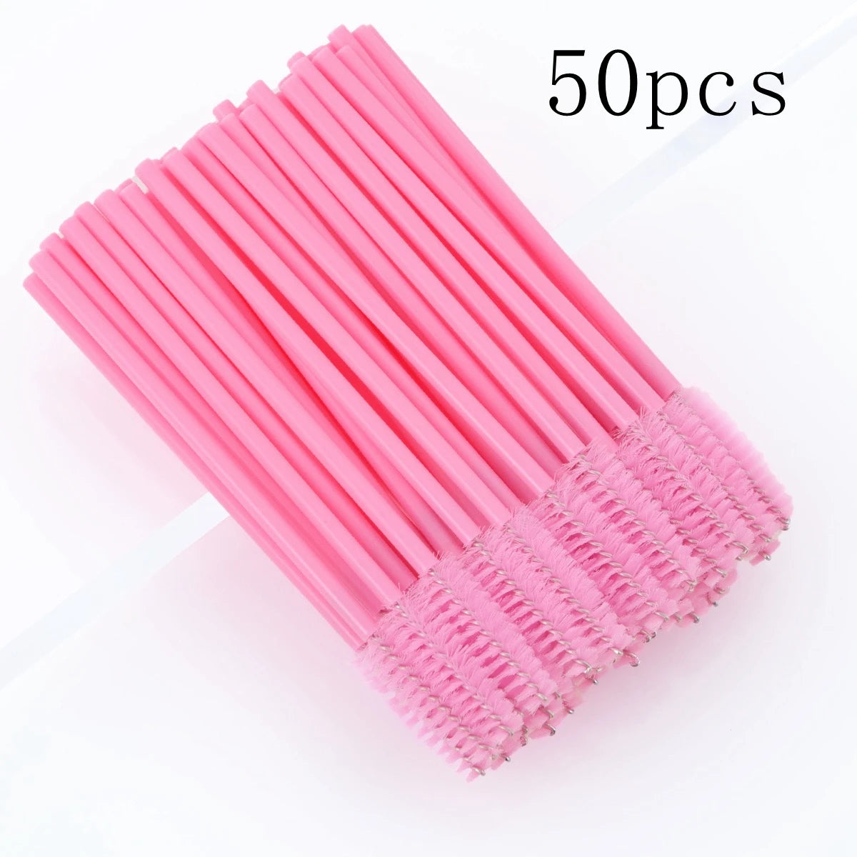 50/200pcs Disposable Mascara Wands Applicator Spoolers