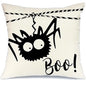 Spooky Halloween Pillowcases: Ghosts, Spider, and Boo! Designs Sofa cushion cover