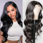 Ash Blonde Body Wave Lace Front Wig – Pre‑Plucked Long Wavy Synthetic Lace Frontal for Women