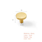 Solid Brass Handles Modern  Kitchen Cabinet Knob Cupboard Door Pulls Drawer Knobs Gold Furniture Handle Hardware