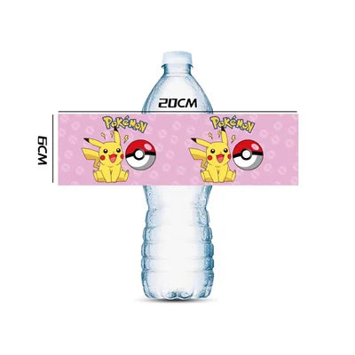 Pokémon birthday party decoration Balloon Disposable Tableware Tablecloth Straws Cup Plates Baby Shower Supplies