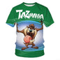 Men's 3D Printed T-Shirt | Summer Short Sleeve with Fashionable Cartoon Graphics Personalized