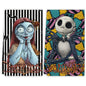 The Nightmare Before Christmas Towel & Dish Towel | Gothic Decor, Perfect for Day of the Dead & Family Party Supplies Flat Print