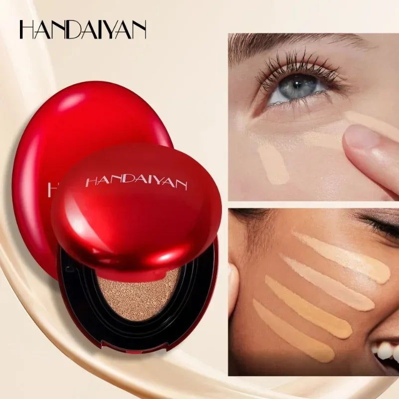 Face Air Cushion Foundation 6 Colors Concealer Foundation Lasting Full Coverage Liquid Foundation Moisturizing BB Cream Makeup
