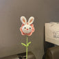 One artificial flower, vase decoration, Easter artificial carrot decoration, home decoration, party decoration