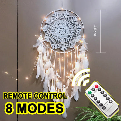 big dream catcher hanging/light decoration nordic decoration home girls room/nursery/kids decor dreamcatcher children room new 5
