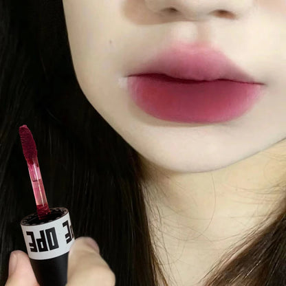 6 Colors Long-Lasting Matte Liquid Lip Gloss with Soft Velvet Finish and Waterproof Formula Lip Clay Lip Glaze Gift Makeup