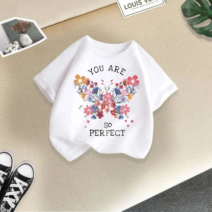 Girls Short Sleeve T-shirt Short Sleeves Clothes