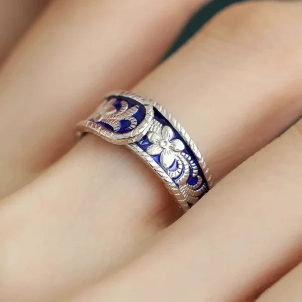 925 Sterling Silver Rings For Women Men Fine Jewelry Finger Adjustable Open Vintage Chain Ring