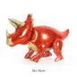 3D Standing Dinosaur Balloon Cartoon T Rex Dino Foil Balloon for Party Decoration Kids Birthday Party Supplies