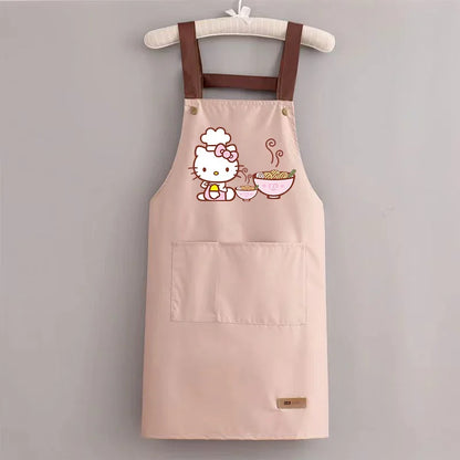 Sanrio Hello Kitty Kitchen Apron Waterproof