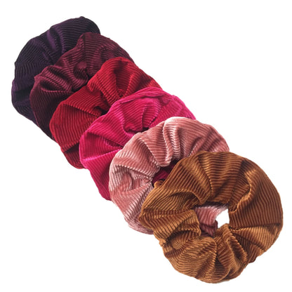 10/6 Accessories Scrunchies Hair Scrunchy Women Velvet Solid Leopard Tie Dye Ponytail Holder Headwear Elastic Ties Bands Set