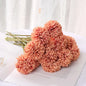 5Pcs Hydrangea Artificial Flowers Bouquet For Home Bedroom Decor Wedding Decoration Craft Vases Flower Arrangement Accessories