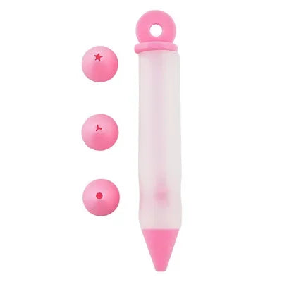 Silicone Food Writing Pen Chocolate Decorating Tools Cake Mold Cream Cup Cookie Icing Piping Pastry Nozzles Kitchen Accessories
