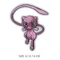 30‑Style Pokemon Embroidery Cloth Patches – Pikachu & Cartoon Iron‑On/Sew‑On Appliques for DIY Clothing