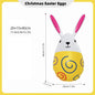 35/40cm Easter Rabbit Eggs Ballon PVC Children Inflated Ballon Garden Home Decoration Outdoor Kid Toys Ornament