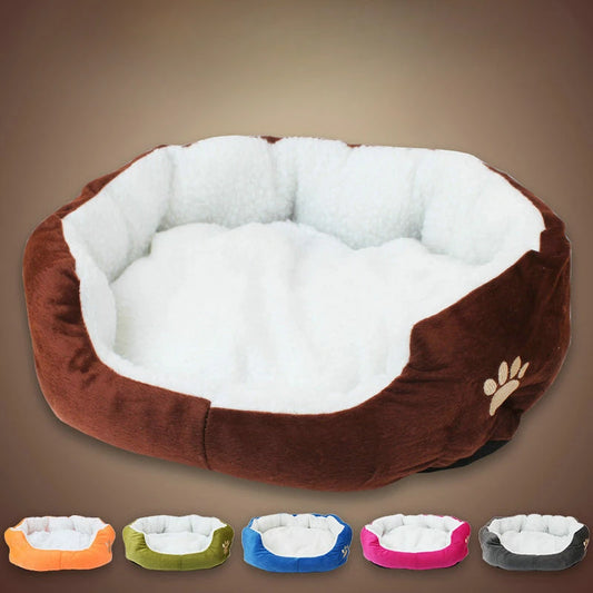 Washable Super Plush Soft Dog/Cat Bed