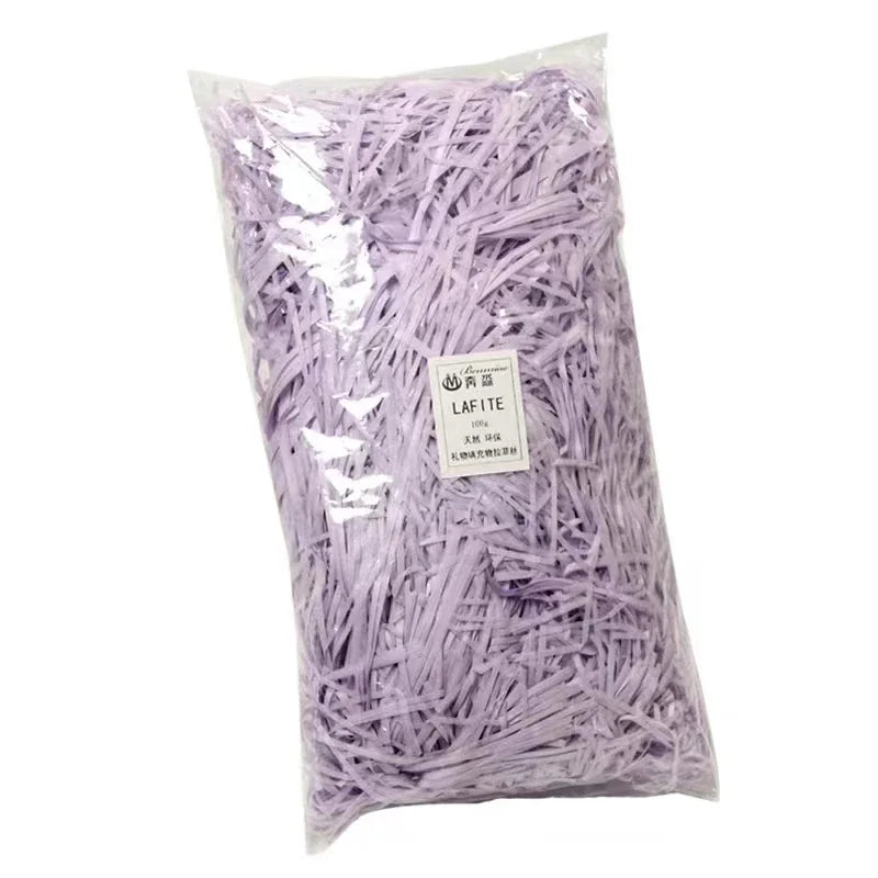 Glitter Raffia Paper Shreds Filler for Packing Empty Baskets for any occasion 20/50g