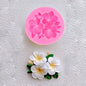 Gardenia Plumeria Flower Silicone Mold Cupcake Fondant Cake Decorating Mold Sugarcraf Chocolate Gumpaste Mold Resin Clay  Mold
