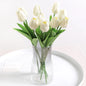 5/10Pcs Artificial Tulip Flowers Bouquets Indoor Home Room Decor Garden Wedding Decoration Party Table Vase Ornament Fake Flower