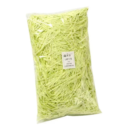 Glitter Raffia Paper Shreds Filler for Packing Empty Baskets for any occasion 20/50g