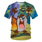 Men's 3D Printed T-Shirt | Summer Short Sleeve with Fashionable Cartoon Graphics Personalized