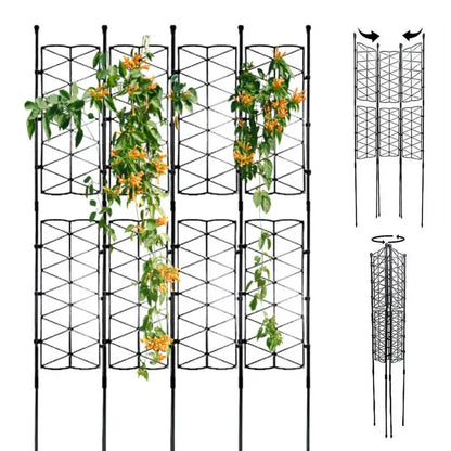 Garden Trellis for Climbing Plants Sturdy Plant Trellis Lattice Stake for Potted Plant Trellis Support Frame Gardening Supplies
