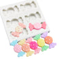 Candy Shape Silicone Sugarcraft Mold Resin Tools Cupcake Baking Mould Fondant Cake Decorating Tools