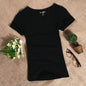 Women's Casual Short Sleeved Slim T shirts