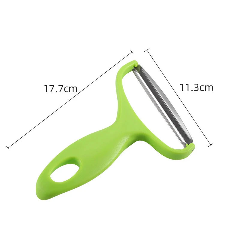 Multi-purpose Vegetables Fruit Peeler Stainless Steel Cabbage Graters Knife Salad Potato Cutter Household Kitchen Accessories