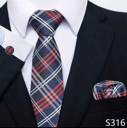 8 cm Tie Pocket Squares Necktie  Set
