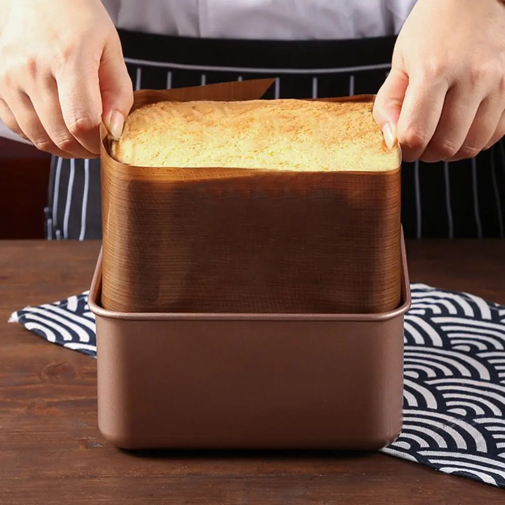 Bakeware Carbon Steel Square Bread Baking Pan Non-Stick Thickened Cake Mold Deepen Easy To Demold Pizza Bread Mold Bakery