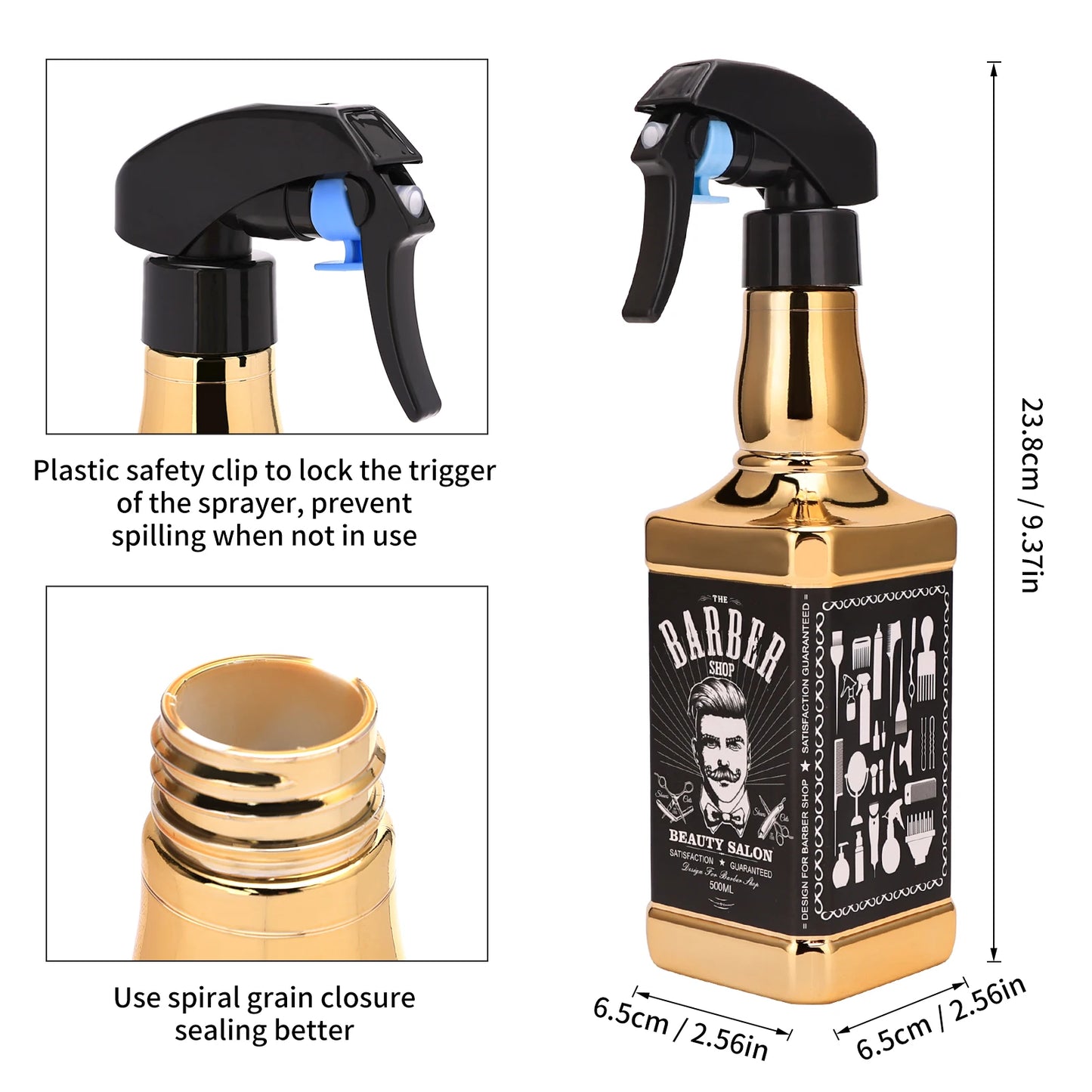 Hairdressing Salon Barber Spray Bottle Hair Tool