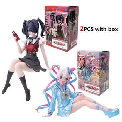 New Needy Girl Overdose Anime Figure KAngel OMGkawaiiAngel Action Figures Virtual Uploader PVC Collection Model Ornaments Gift