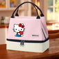 Hello kitty Insulated Lunch Bag Leak-Proof Thermal Food Carrier with Sturdy Handles for students,outdoor picnics,Meal Prep Bag