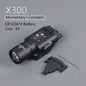 Tactical SureFire LOGO X300 Ultra XH35 X300UH-B Weapon Gun Light Lanterna Torch For Airsoft Pistol Glock 17 18 19 22 20mm Rail