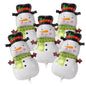 5pcs Christmas Foil Helium Balloon Santa Snowman Penguin Candy Merry Christmas Theme Party Decoration Air Globos Kids Gifts