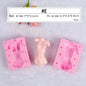 3D Doll Body Silicone Mold Fondant Chocolate Cake Decorating Tool DIY Clay Soft Pottery Doll Human Body Hand and Feet Mold