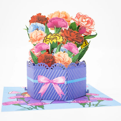 3D Pop Up Flower Greeting Cards Wedding Card Anniversary Thanksgiving Valentines Day Birthday Gift Thank You Card Handmade Cards