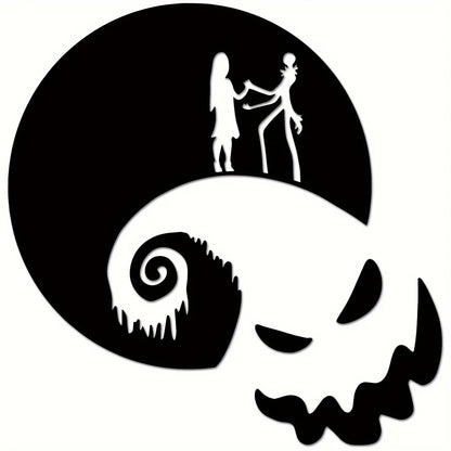 Black Halloween Stickers,Vinyl Waterproof Stickers for Laptop,Envelopes,Bumper,Skateboard,Water Bottles,Computer,Phone, Cool Stu