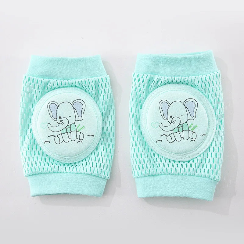 Baby Accessories Knee Pads Safety Boy Girl Kids Crawling Gaiter Toddler Slip Protector Infant Animal Monkey Tiger Dino Elephant